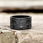 Vintage Anchor Stainless Steel Marine Ring