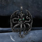 Vintage Demon Octopus Stainless Steel Pendant