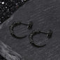 Vintage Eagle Claw Stainless Steel Earrings