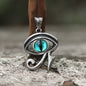 Vintage Eye of Ra Stainless Steel Pendant