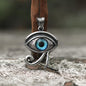 Vintage Eye of Ra Stainless Steel Pendant