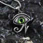Vintage Eye of Ra Stainless Steel Pendant