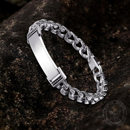 Vintage Skull Stainless Steel Bracelet