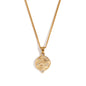 Vintage Tarot Card Stainless Steel Necklace