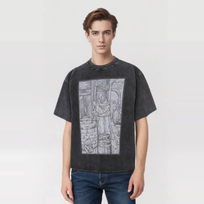 Vintage Washed Brewmaster of Work T-shirt