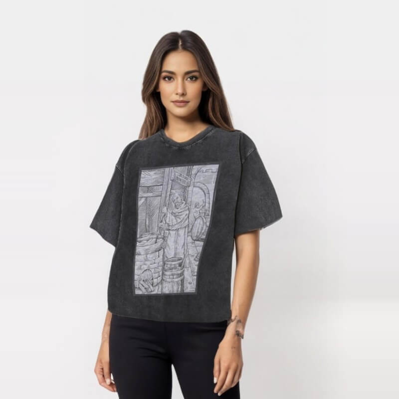 Vintage Washed Brewmaster of Work T-shirt
