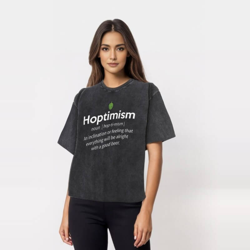 Vintage Washed Hop Hoptimism T-shirt