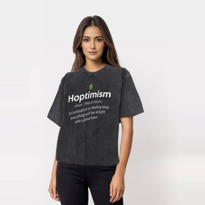 Vintage Washed Hop Hoptimism T-shirt