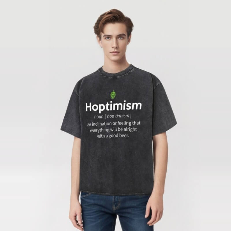 Vintage Washed Hop Hoptimism T-shirt