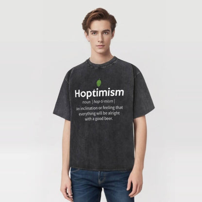 Vintage Washed Hop Hoptimism T-shirt
