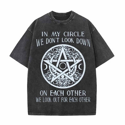 Vintage Washed Look Out for Each Other T-shirt