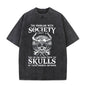 Vintage Washed Society Problem Today T-shirt