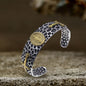 Virgin Mary Angel Cross Stainless Steel Cuff Bracelet