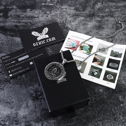 Virgo Stainless Steel Pendant
