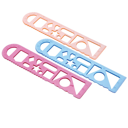 6"" Stencil Rulers/36 Per Pkg