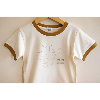 We are Family Everyday Ringer Tee for Kids