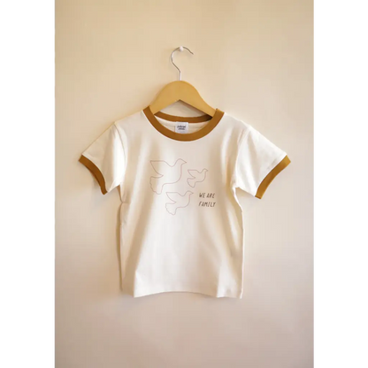 We are Family Everyday Ringer Tee for Kids