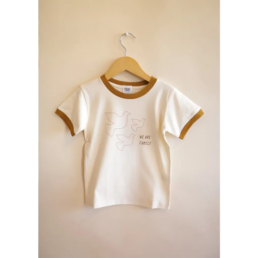 We are Family Everyday Ringer Tee for Kids