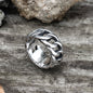 Weave Pattern Stainless Steel Ring