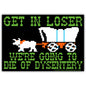 We're Going to Die of Dysentery "Oregon Trail" Sticker