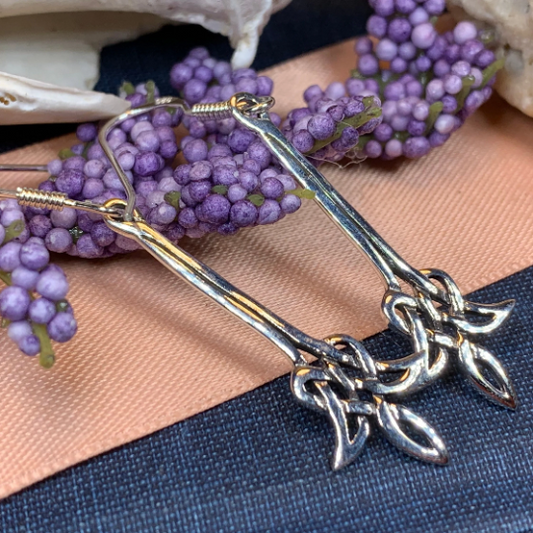 Celtic Flame Earrings