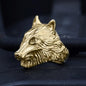Wild Wolf 316L Stainless Steel Viking Ring