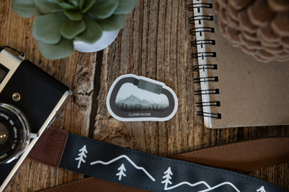 Climb More Sticker