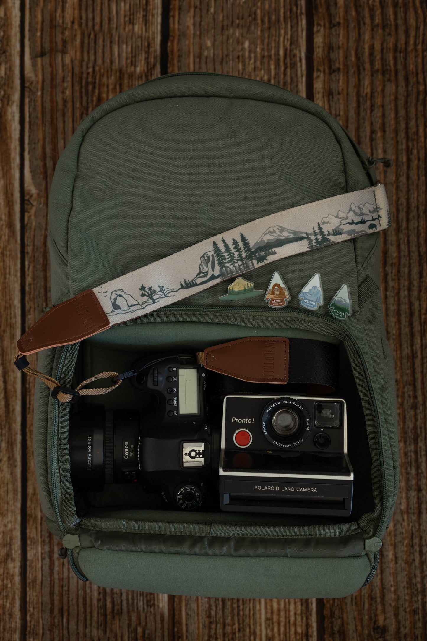 National Park Camera Wrist Strap