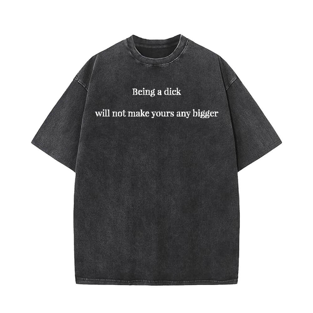 Will Not Make Yours Any Bigger T-shirt Shorts Hat