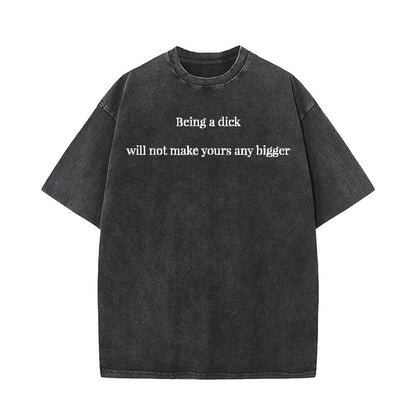 Will Not Make Yours Any Bigger T-shirt Shorts Hat