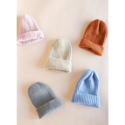 Super Soft Cream Beanie for Adults
