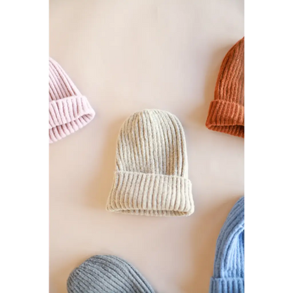 Super Soft Cream Beanie for Adults