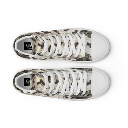 Pistol Palooza Women’s High Top Canvas Shoes