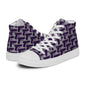 Purple Pistol Palooza High Top Canvas Shoes