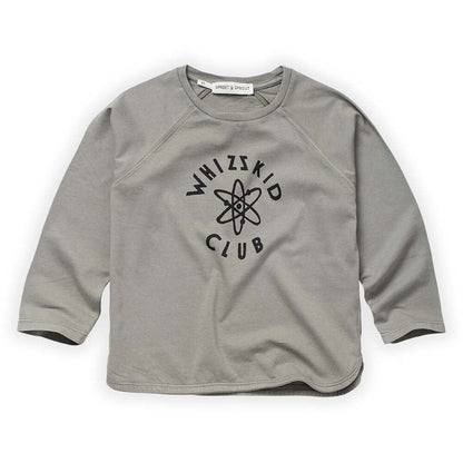 Whizzkid Club Raglan T-Shirt - Storm Grey - FINAL SALE