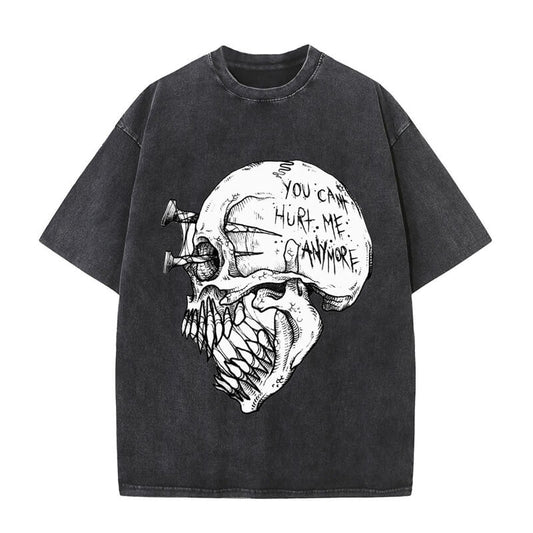 You Can’t Hurt Me Any More Skull T-shirt